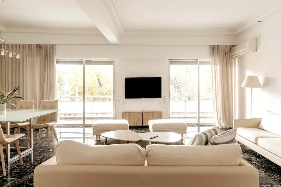 Elegant 2Bd Evelpidon Apartment Athen Eksteriør billede