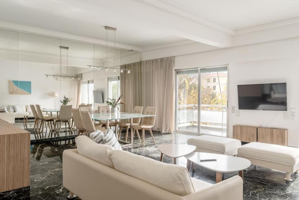 Elegant 2Bd Evelpidon Apartment Athen Eksteriør billede