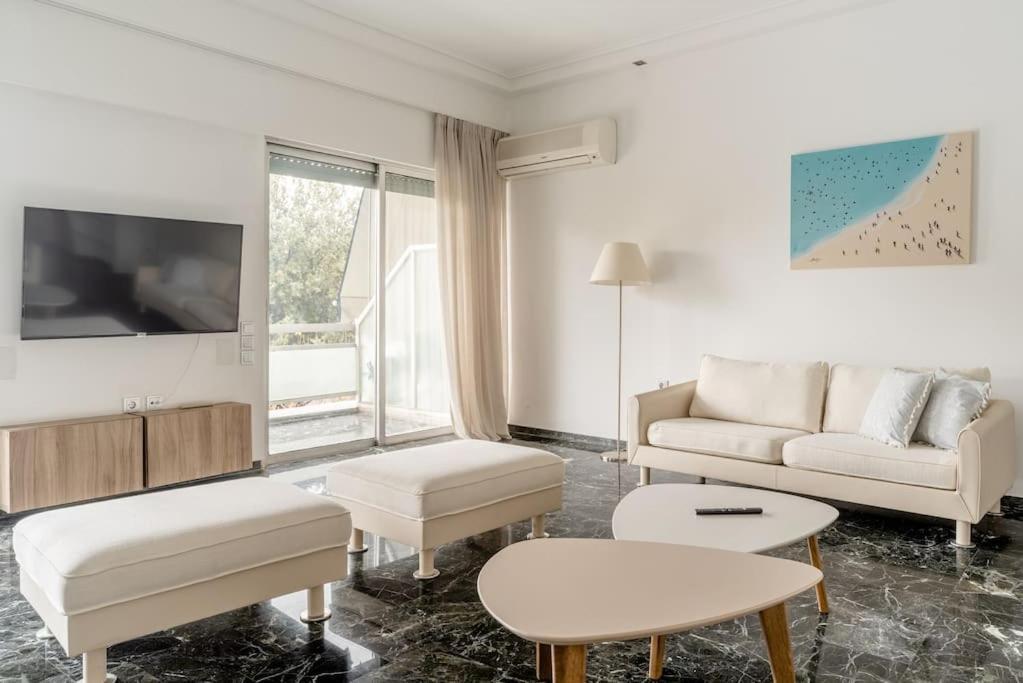 Elegant 2Bd Evelpidon Apartment Athen Eksteriør billede